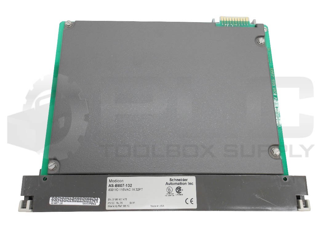 NEW MODICON AS-B807-132 INPUT MODULE 800 I/O 115VAC 32PT