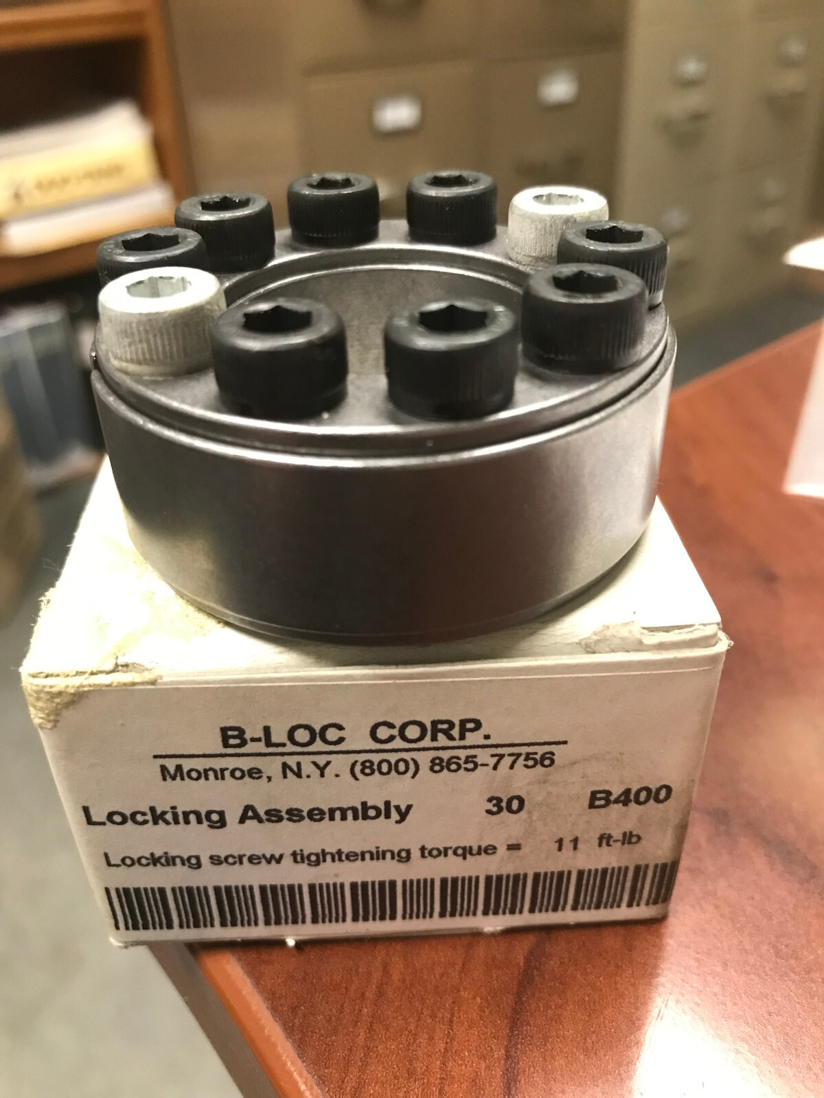 NEW OLD STOCK B-LOC 30mm x 55mm Series B400 Keyless Bushing “Fenner Drives”