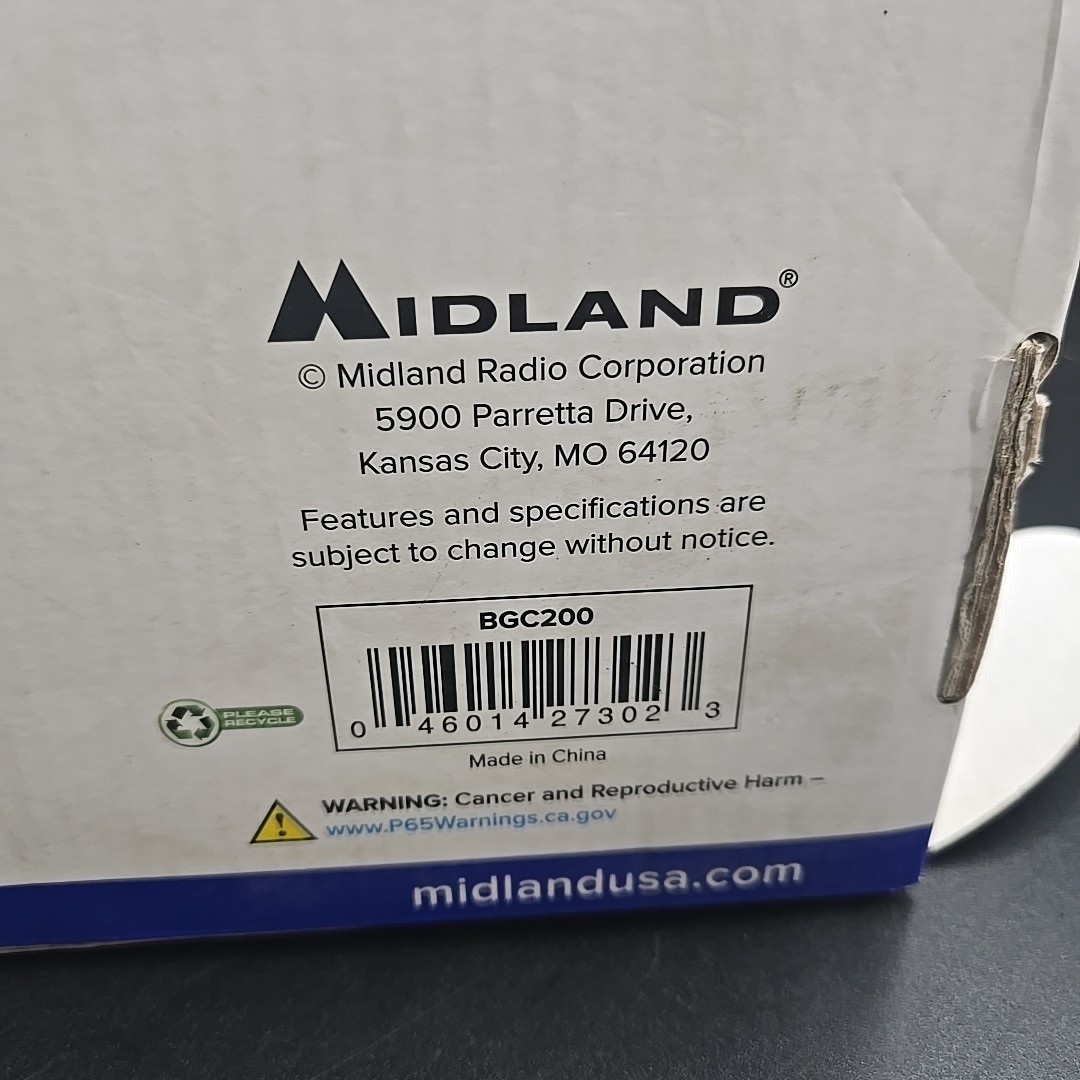Midland BGC200 BizTalk Charger – Charge 6 BR200 Radios Fast & Reliable