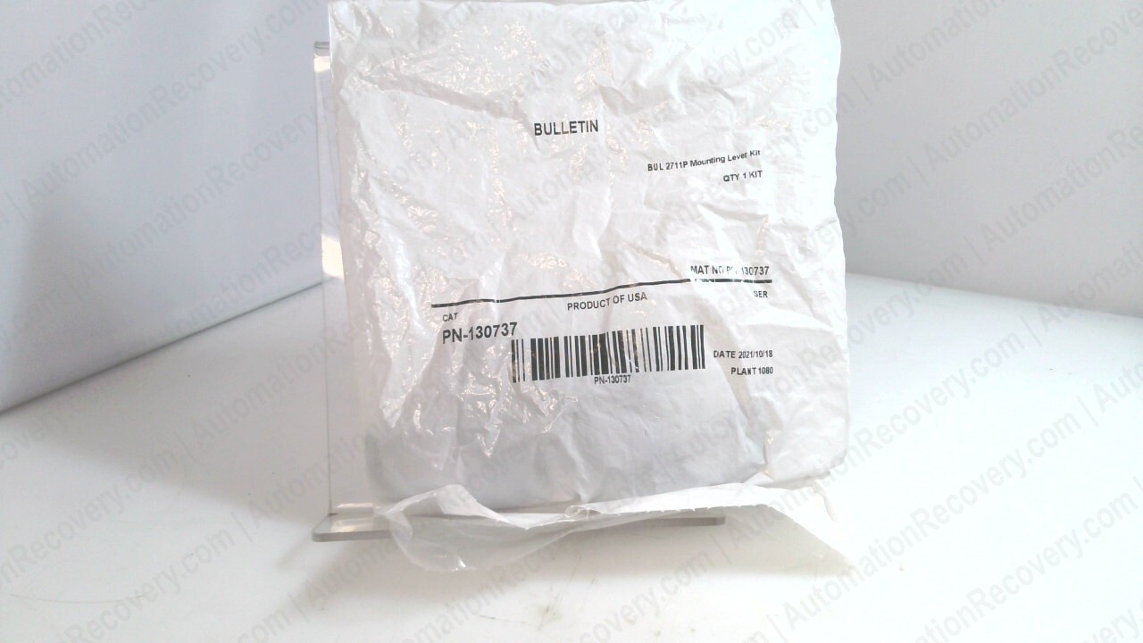 ALLEN BRADLEY PN-130737, BUL2711P MOUNTING LEVER 4 PIECE KIT, NEW #348006