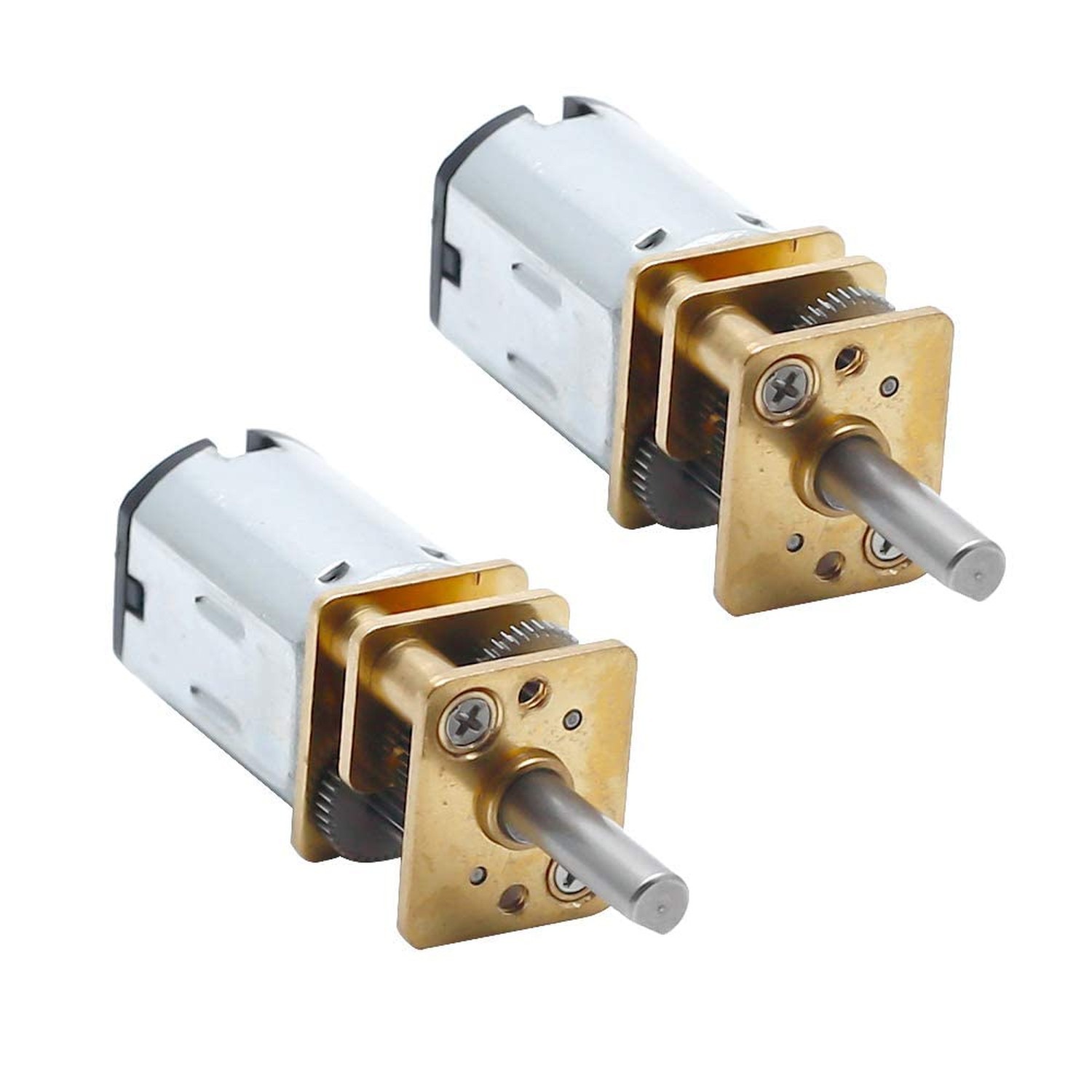 2PCS DC 6V 700RPM Speed Reduction Motor N20 3mm Shaft Mini Metal Gearwheel Ge…