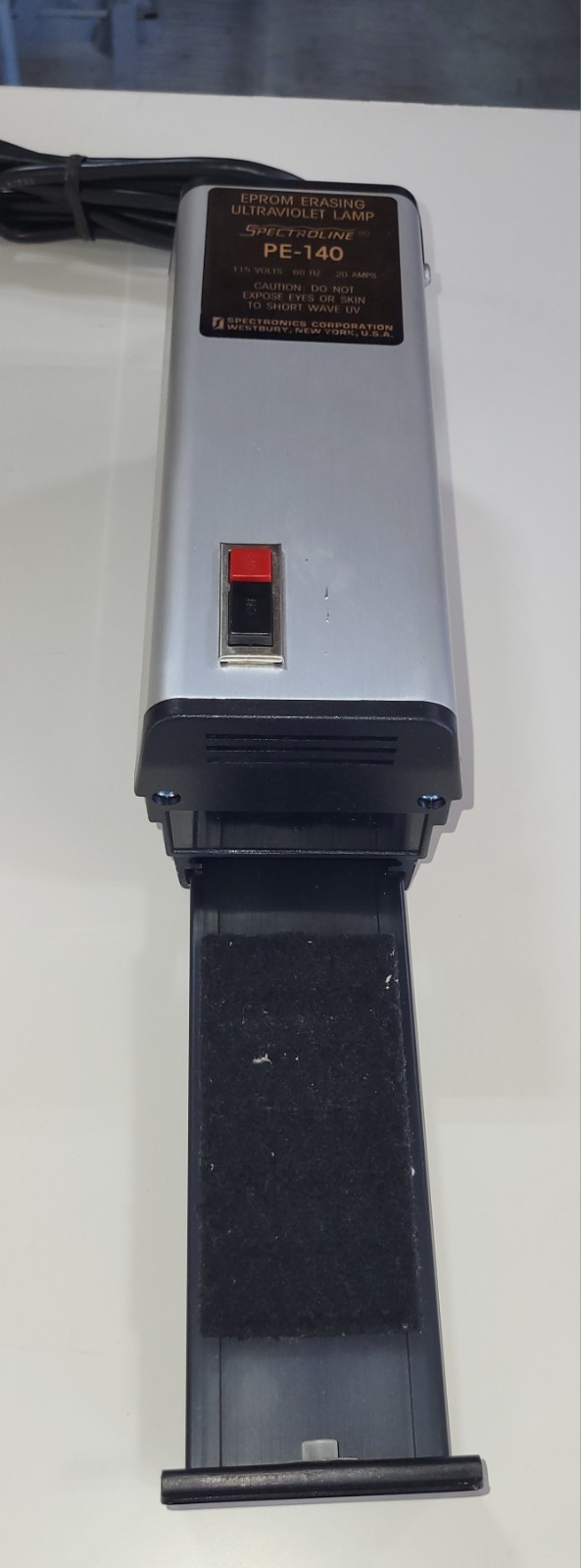 Spectroline Eprom Erasing Ultraviolet Lamp PE-140