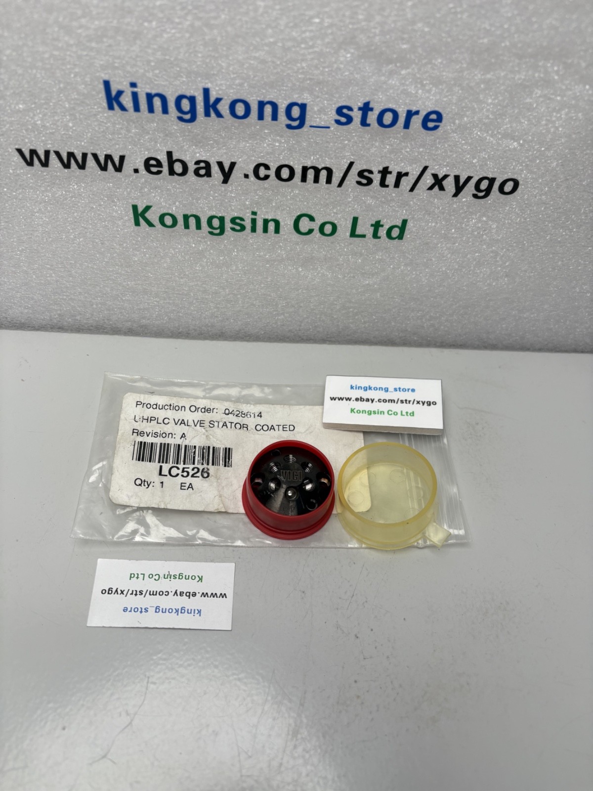 VICI 6-way valve 0428614 UHPLC VALVE STATOR COATED for kingkong_store