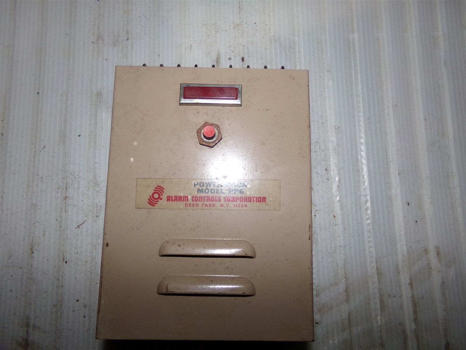 Alarm Controls Corp. Power Pack PP6 *FREE SHIPPING*
