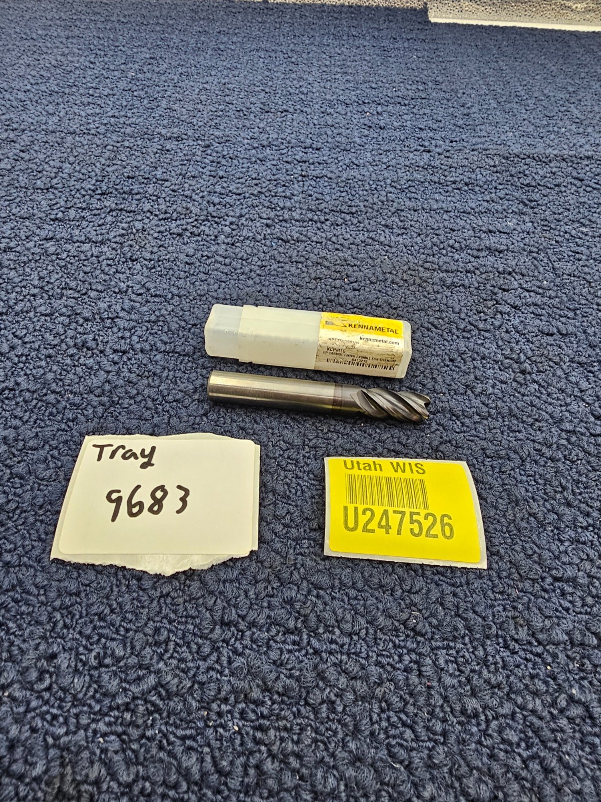 Kennametal HPFT500S6100 6413215 KCPM15 HPFT Square End 6FL Plain Solid Carbide