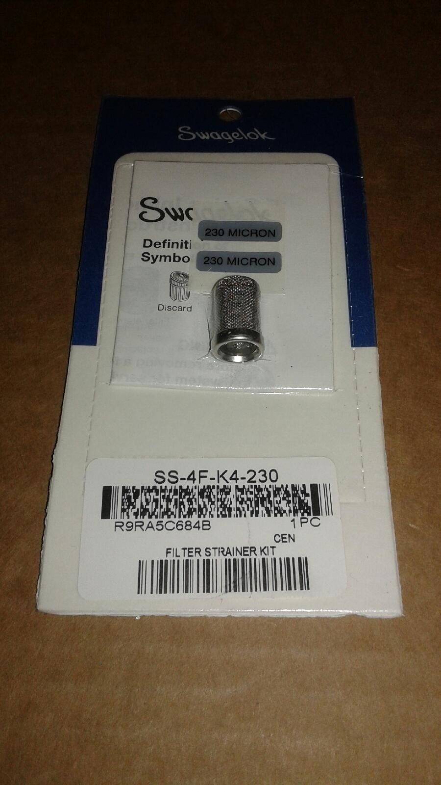 Swagelok SS-4F-K4-230 230 Micron Element Kit for 4F, 2TF, and 4TF Filters (QTY)-