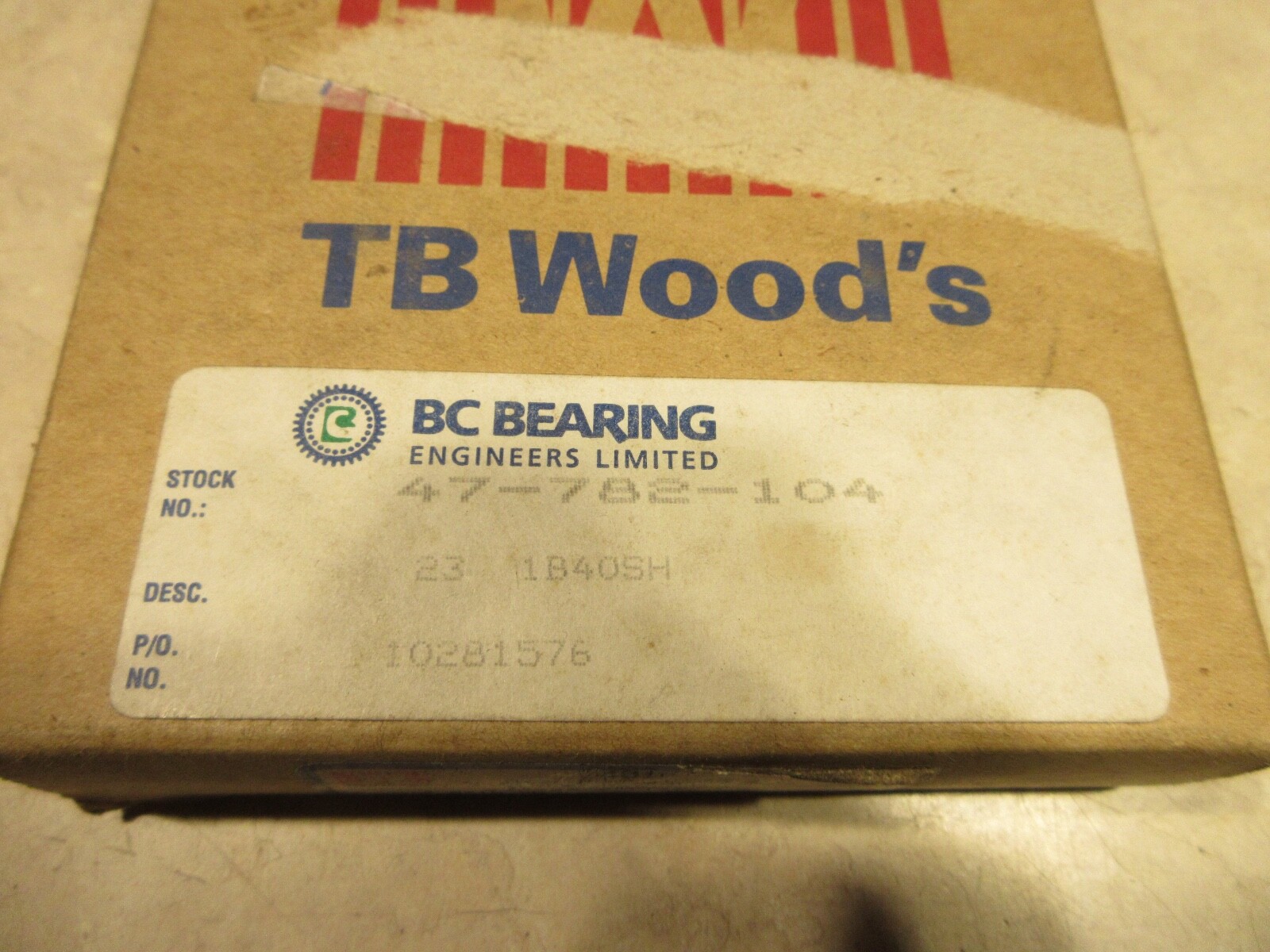 TB WOOD’S 401B, SHEAVE 1 GROOVE 4.35″X2.75″, AA0194