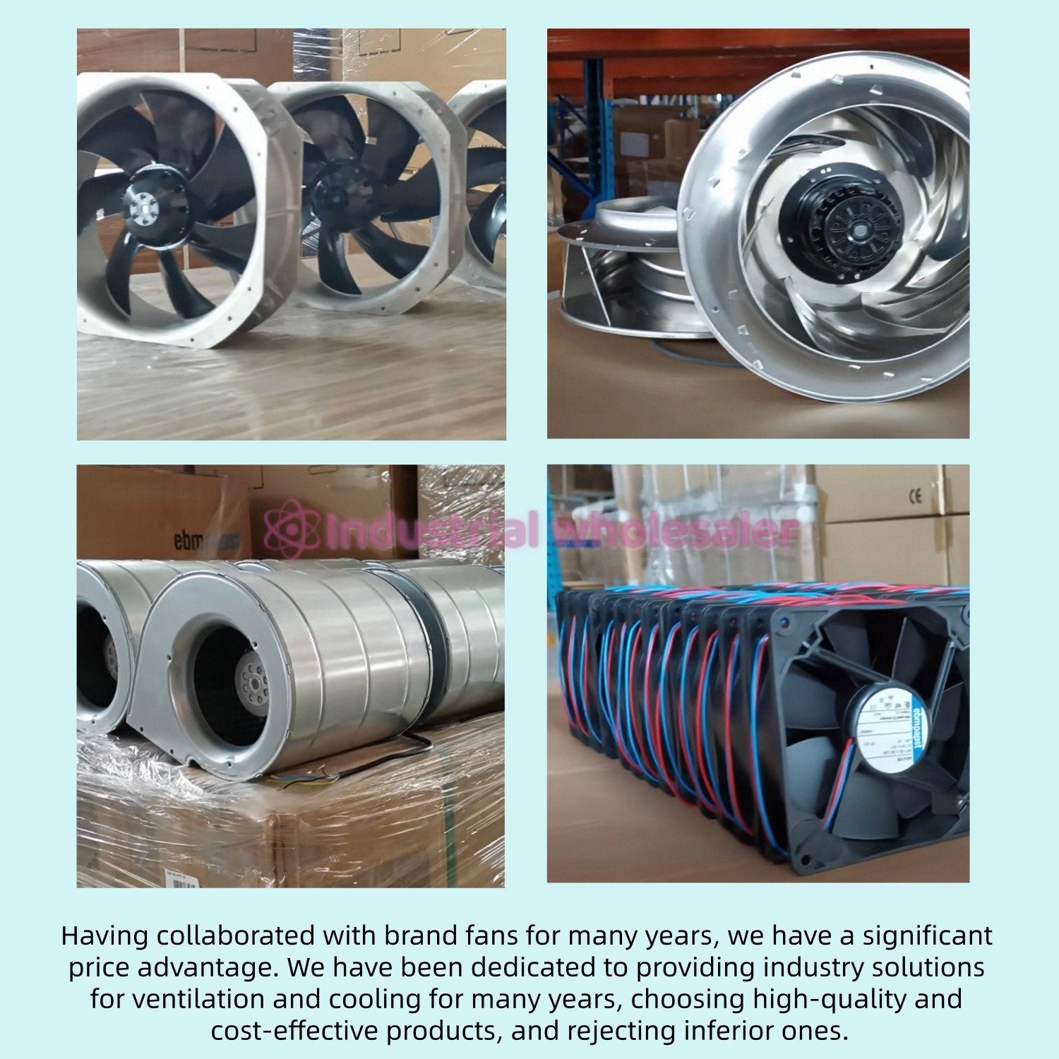FOR R1G220-AB73-52 Centrifug Fan DC 48V 2.4A 100W Φ220MM Air Purifier Fan
