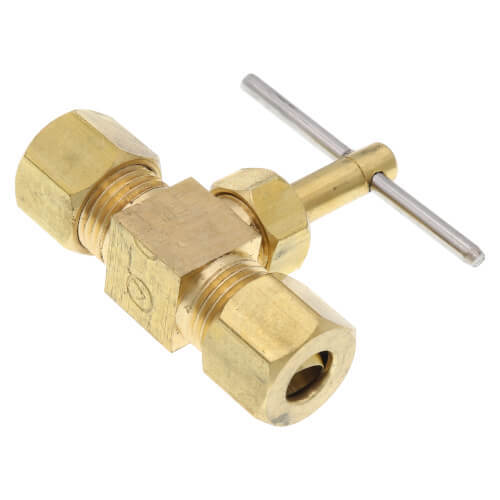 BrassCraft 1/4″ Brass Straight Needle Valve For Industrial Use