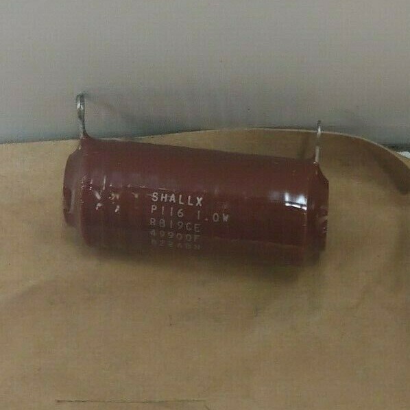 LOT OF 2 NEW! MIL-SPEC SHALLX FIXED RESISTORS 5905-00-076-9409 MIL-R-93/6 RB19CE