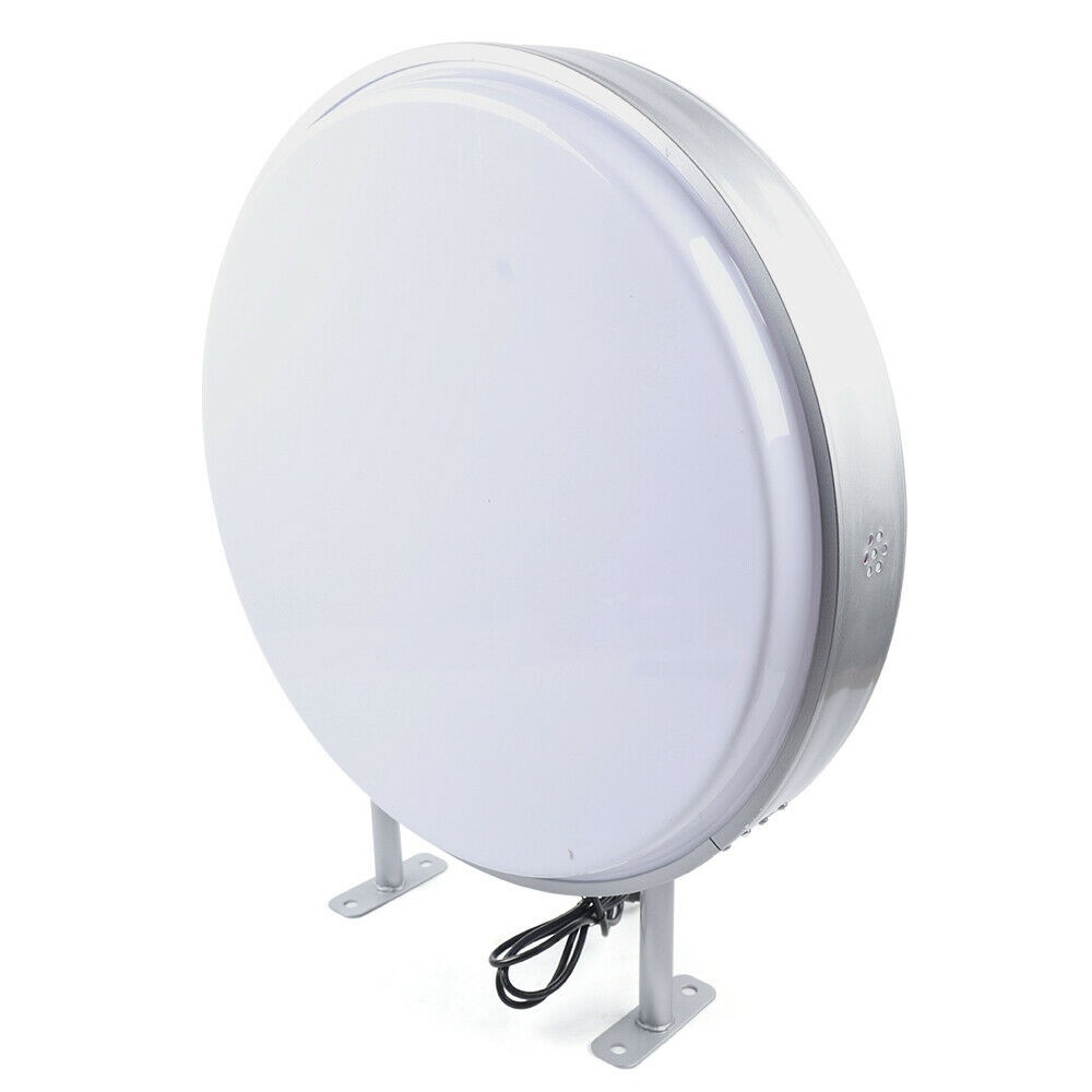24in LED Double Sided Round Light Outdoor Advertising Projecting Light Box Sign