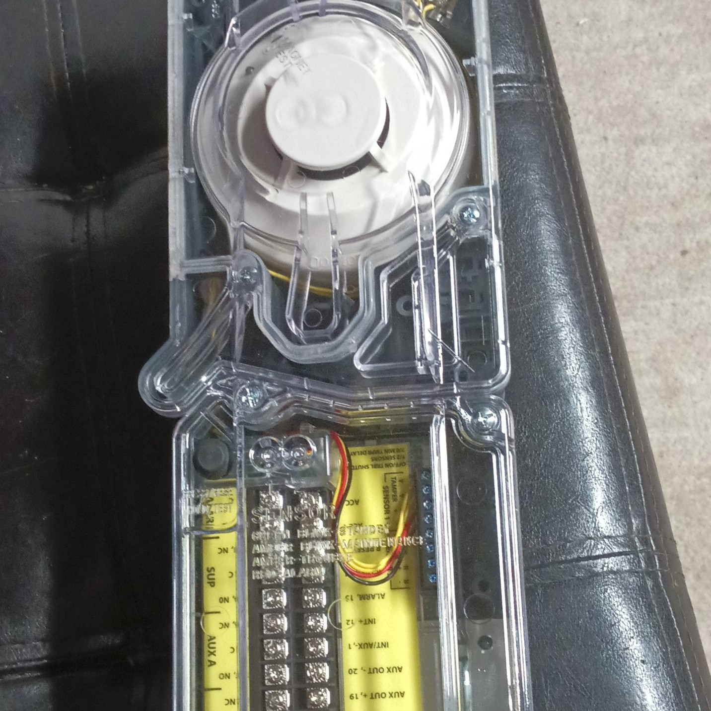 System Sensor D4120 Duct Detector Photoelectric Innovairflex Smoke 4-Wire 24VDC/