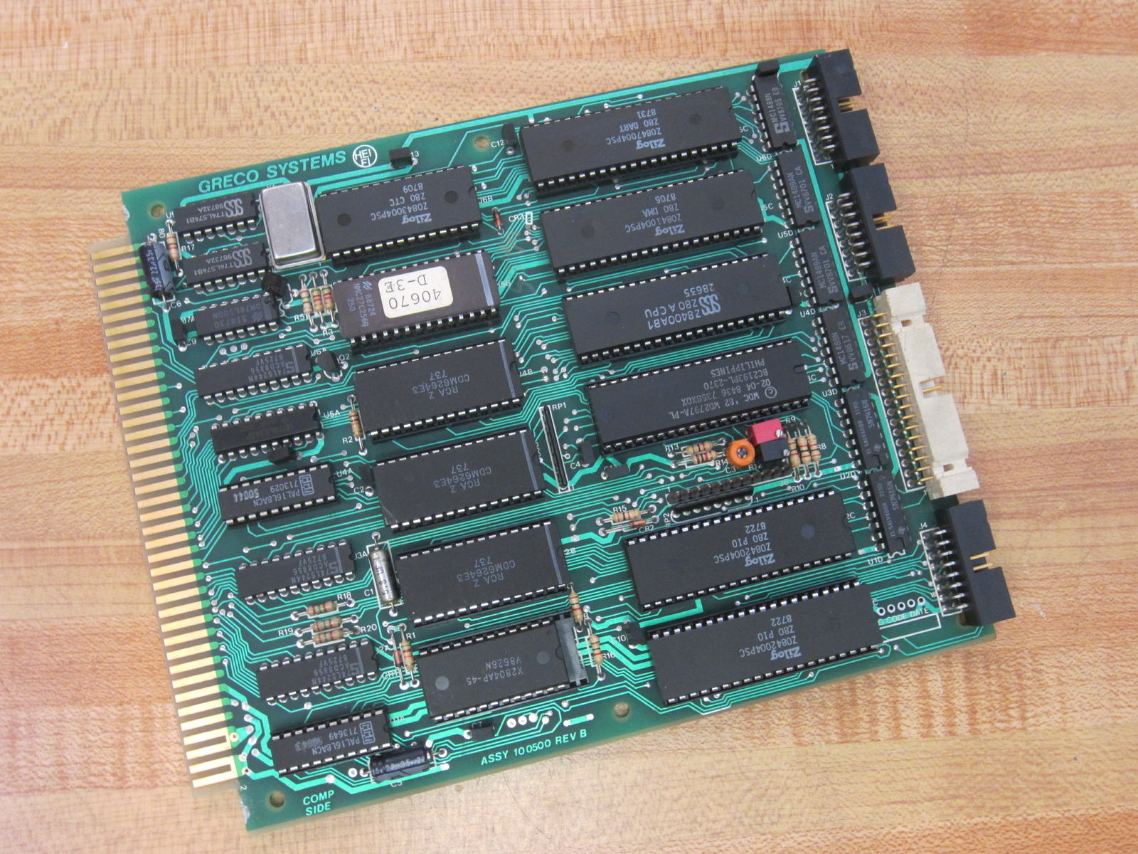 Greco Systems 100500 Circuit Board 100502 Rev.B