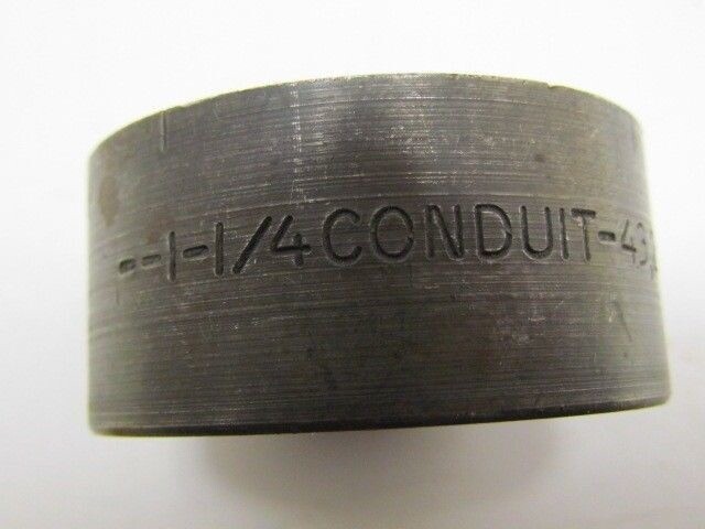 Greenlee 5004013 1 23/32″Dia Die For 1 1/4″ Conduit Knockout 3/4″dia Stud Hole