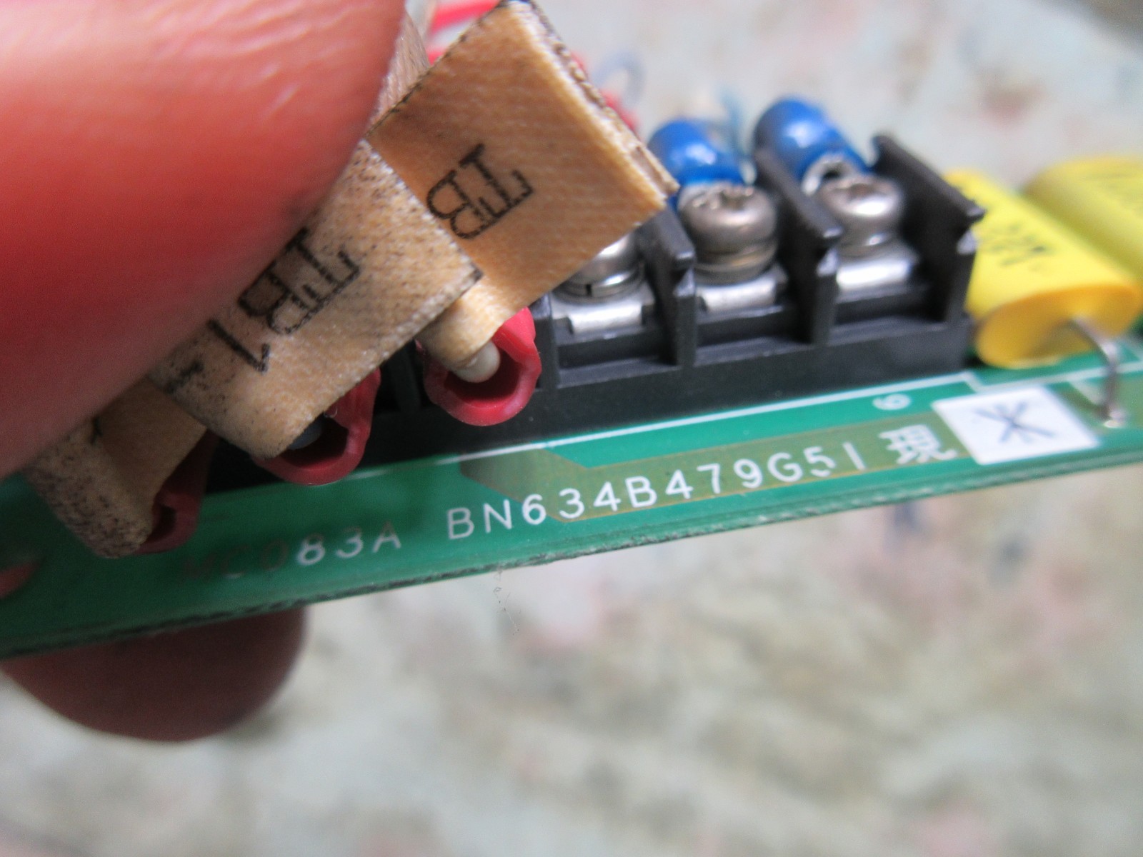 MITSUBISHI CIRCUIT BOARD BN634B479G51 83A MEC-37AV-0
