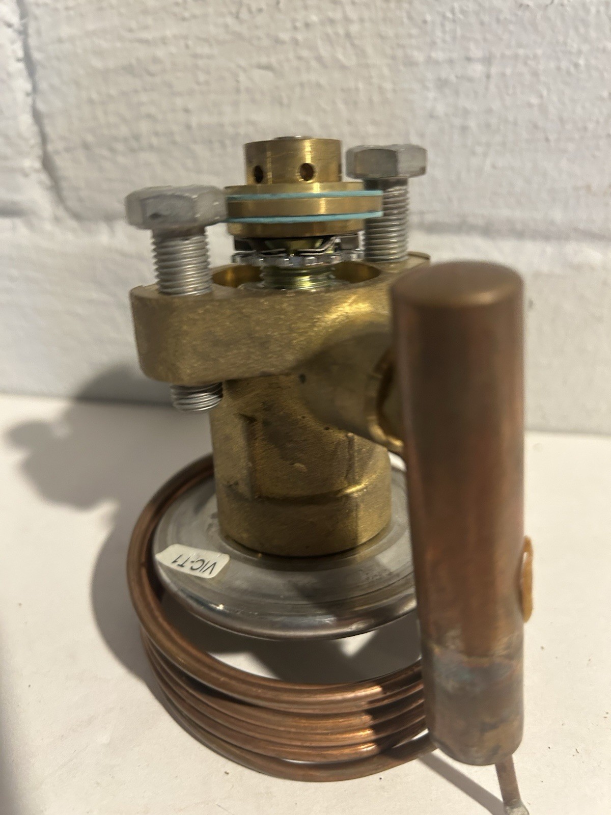 NOS ALCO Thermo Expansion Valve TCLE-10-HW-100 10-ton 5′ Tube R22