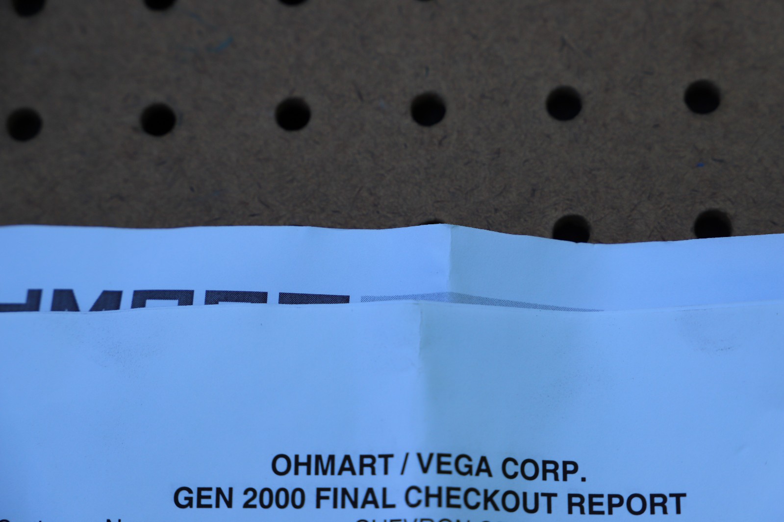 OHMART VEGA GEN2000 LFXGH-036-A4E-XXX-00