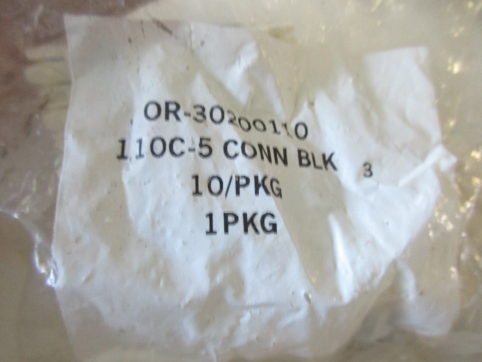 Lot of 40 Ortronics 110C-5 Connecting Blocks 5 Pair (4 x 10 Pack) OR-30200110