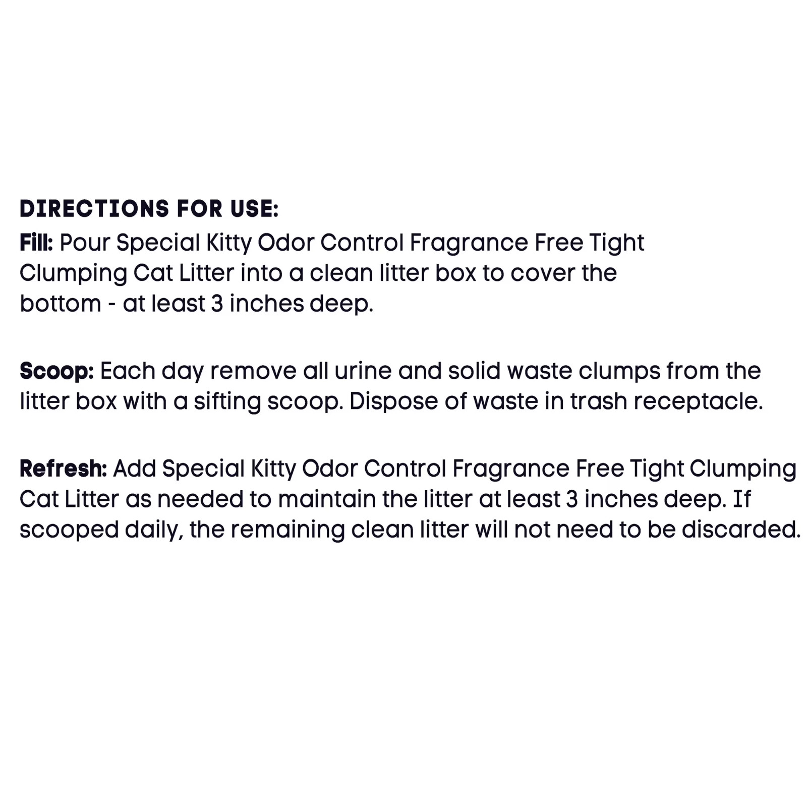 (2 pack) Special Kitty Clumping Clay Cat Litter, Fresh Scent, 45 lbs Box