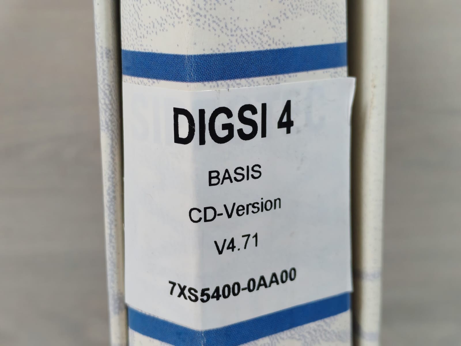 SIEMENS DIGSI4 V4.71 7XS5400-0AA00 BASIS CD-VERSION OPERATIING PROG.FOR SIPROTEC