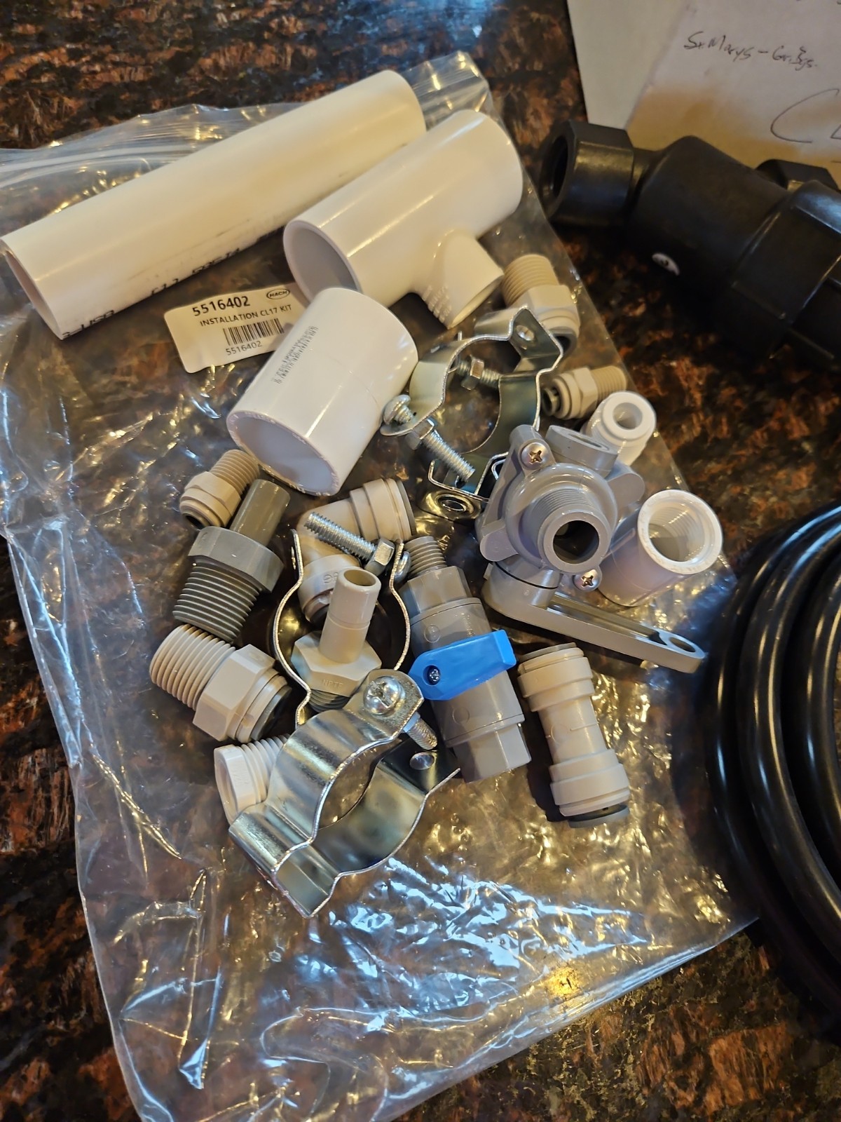 New Assorted Hach CL17 Pre-Assembly/Maintenance Kit Parts, See Photos