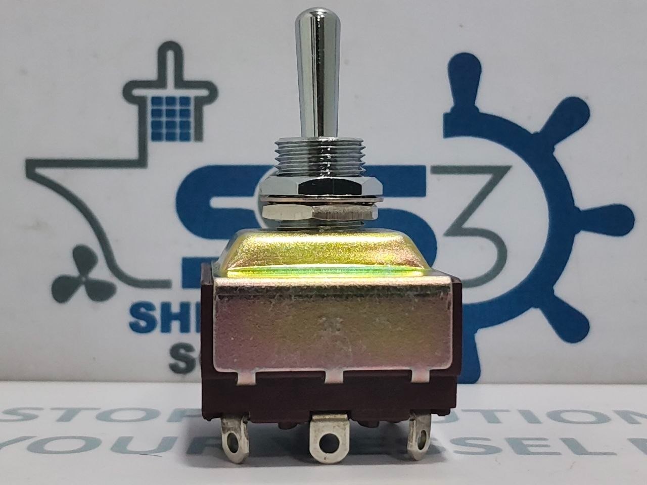 Nikkai S-31 Toggle Switch D-42821-1 25A 125V.AC 9A 250V.AC (Lot of 2 Pcs)