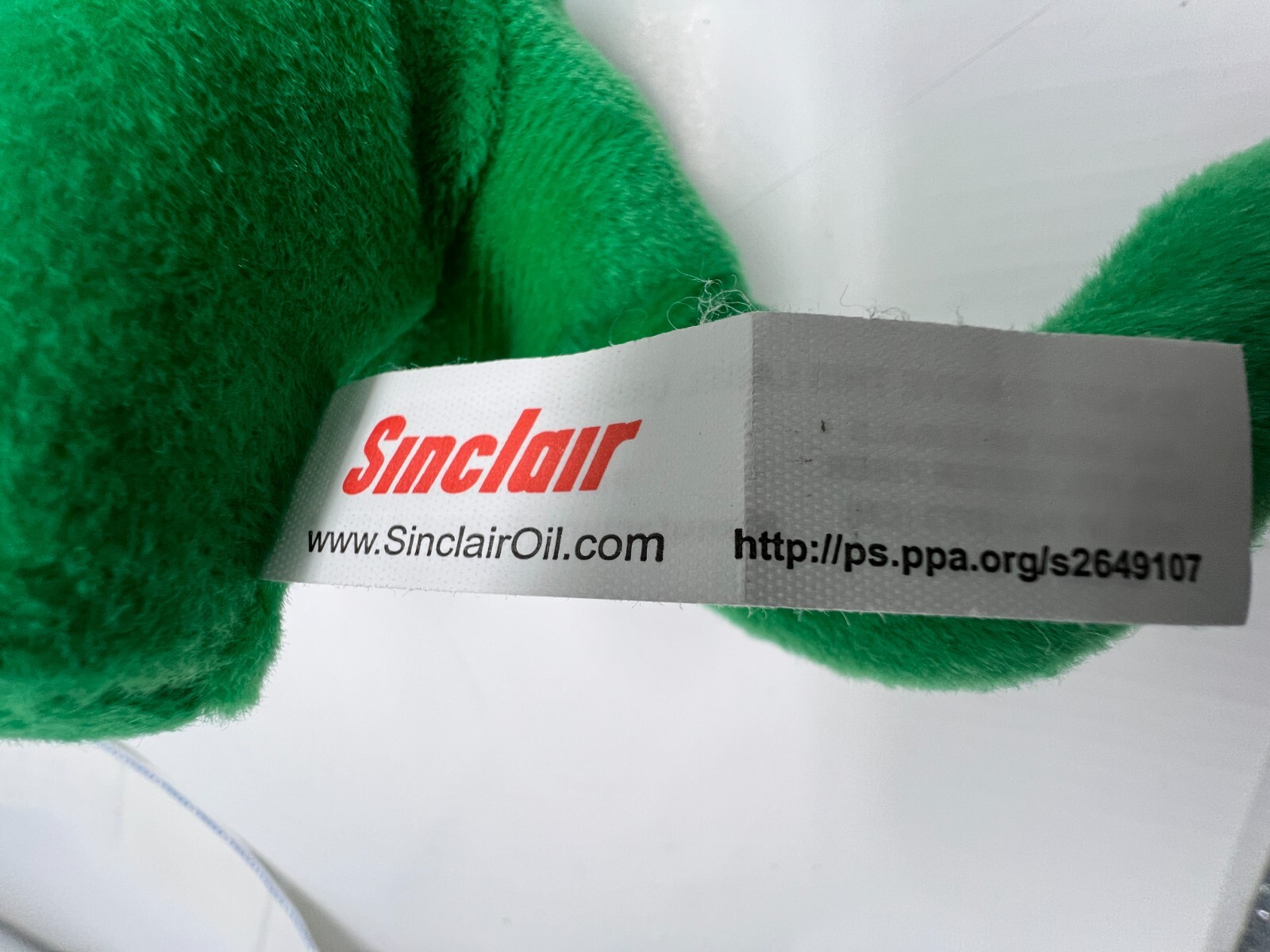 Sinclair Genuine Plush Green Stuffed Dino Dinosaur SA-D0206, P101135