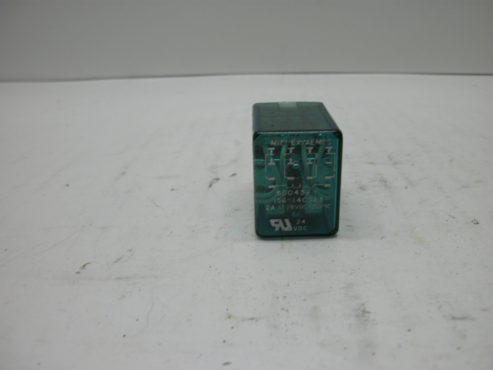 MIDTEX/AEMCO 156-14C3A3 RELAY 600434Y 2AMP AT 28VDC 120VAC 14 BLADE/PIN