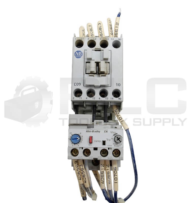 ALLEN BRADLEY 100-C09D*10 /A CONTACTOR W/ 193-EA2FB /B OVERLOAD RELAY