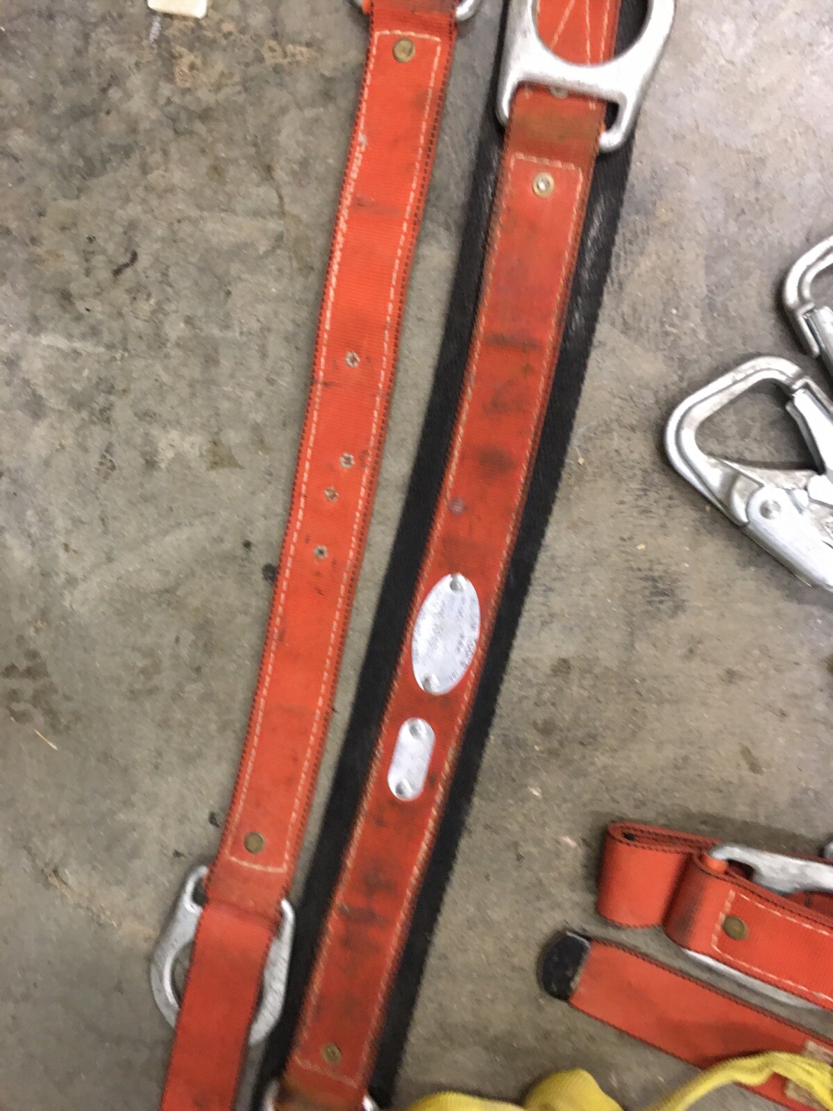 Miller, Klein, Safety Lanyards, Vests, Belts Lot, 8798B/6FTGN