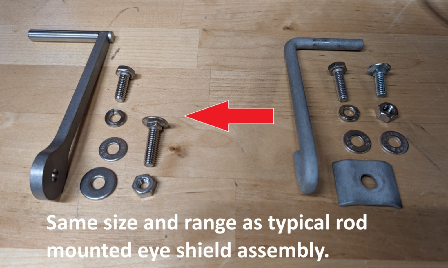 Bench Grinder Eye Shield Kit 6” | Baldor & Others | Made in USA