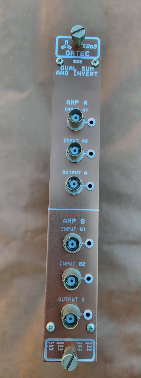 Eg&g ORTEC 533 Dual Sum And Inverter