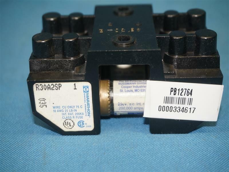 Marathon R30A2SP Fuse Holder w/ FRN-R5