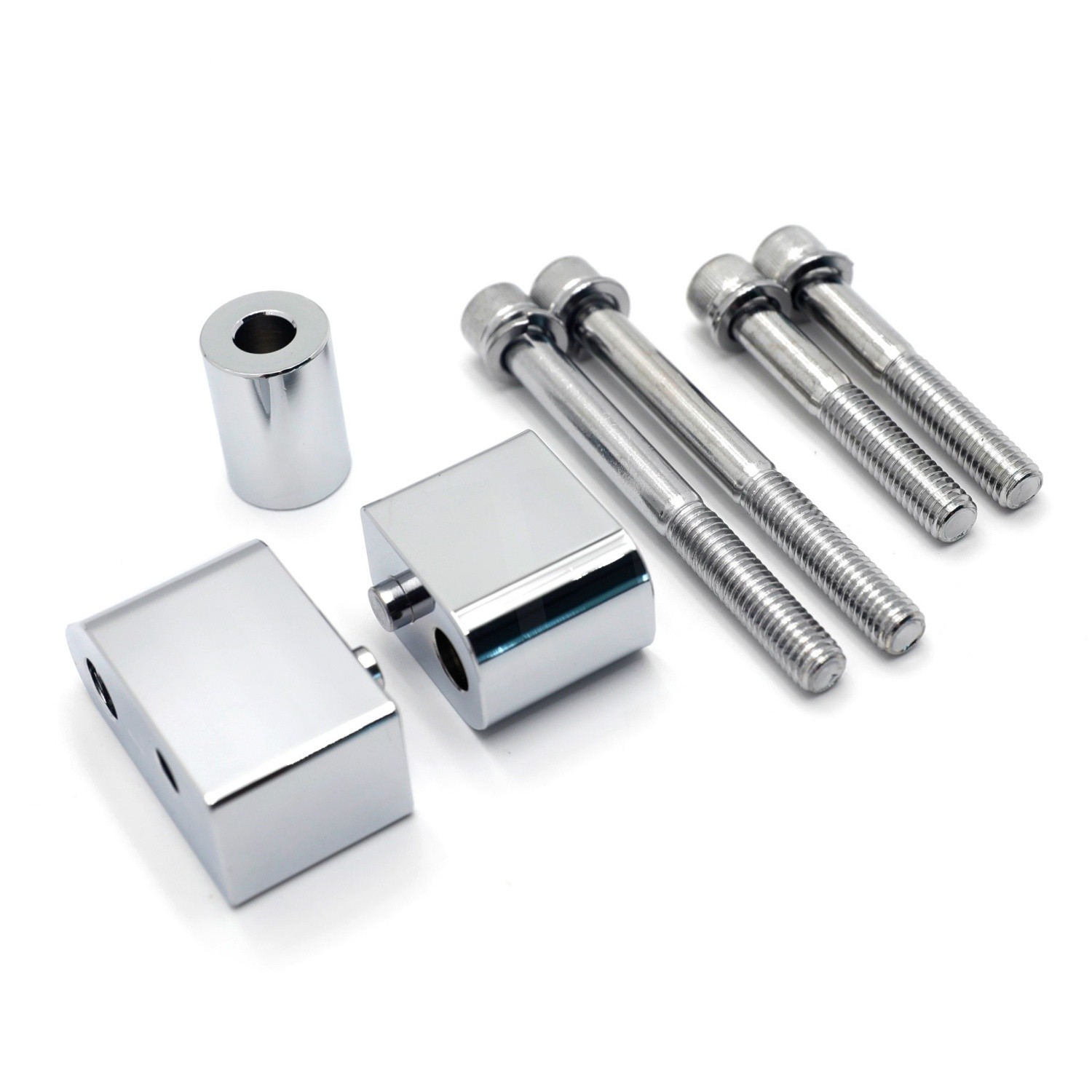 Touring Road King Street Electra Road Glide 1.25″ Footboard Extension Spacer Kit