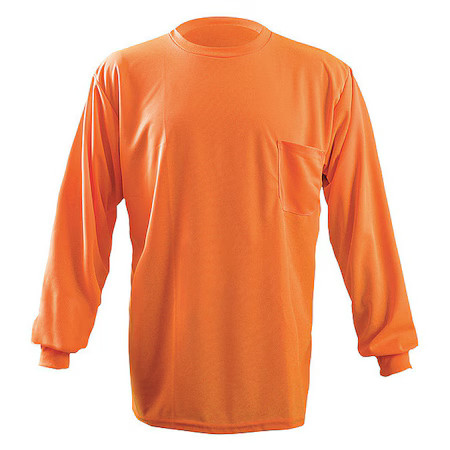 Occunomix Lux-Xlspb-O5x Unisex Long Sleeve T-Shirt, Polyester, Pullover,