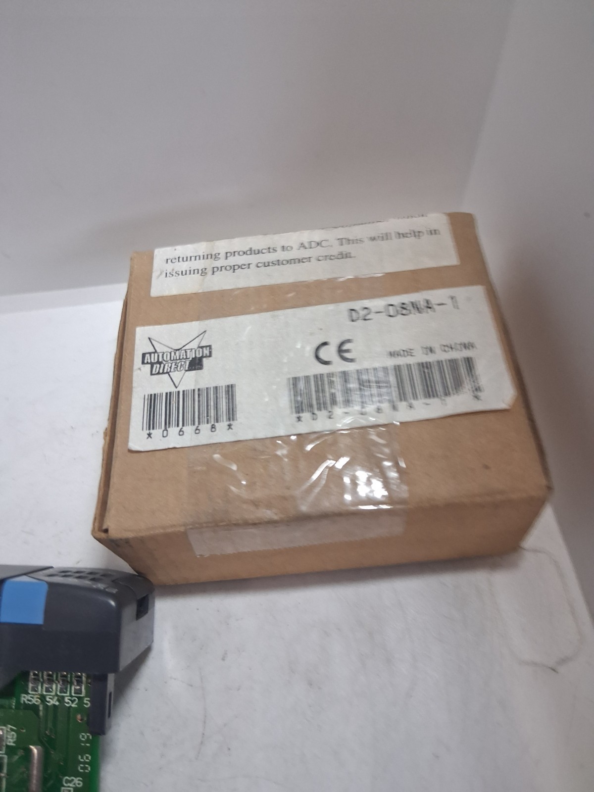 AUTOMATION DIRECT D2-O8NA-1 INPUT MODULE 1NO 110VAC NIB