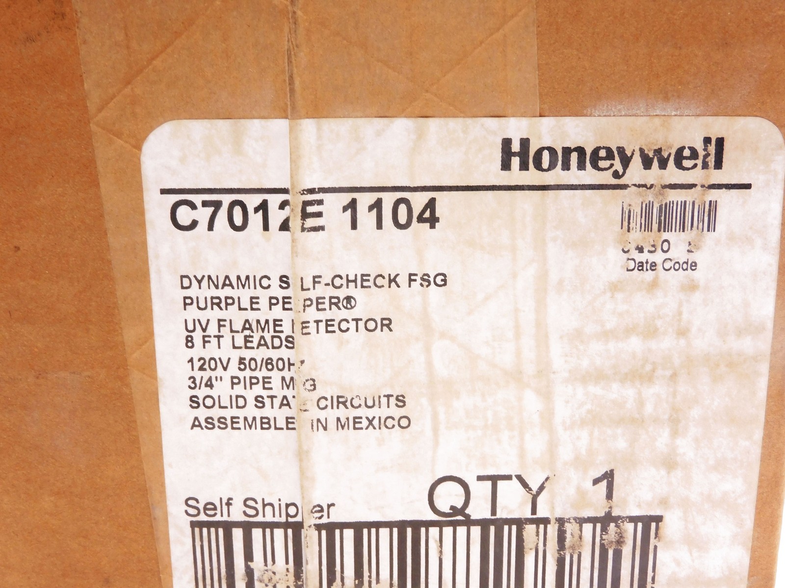 HONEYWELL C7012E1104 120V NSFS