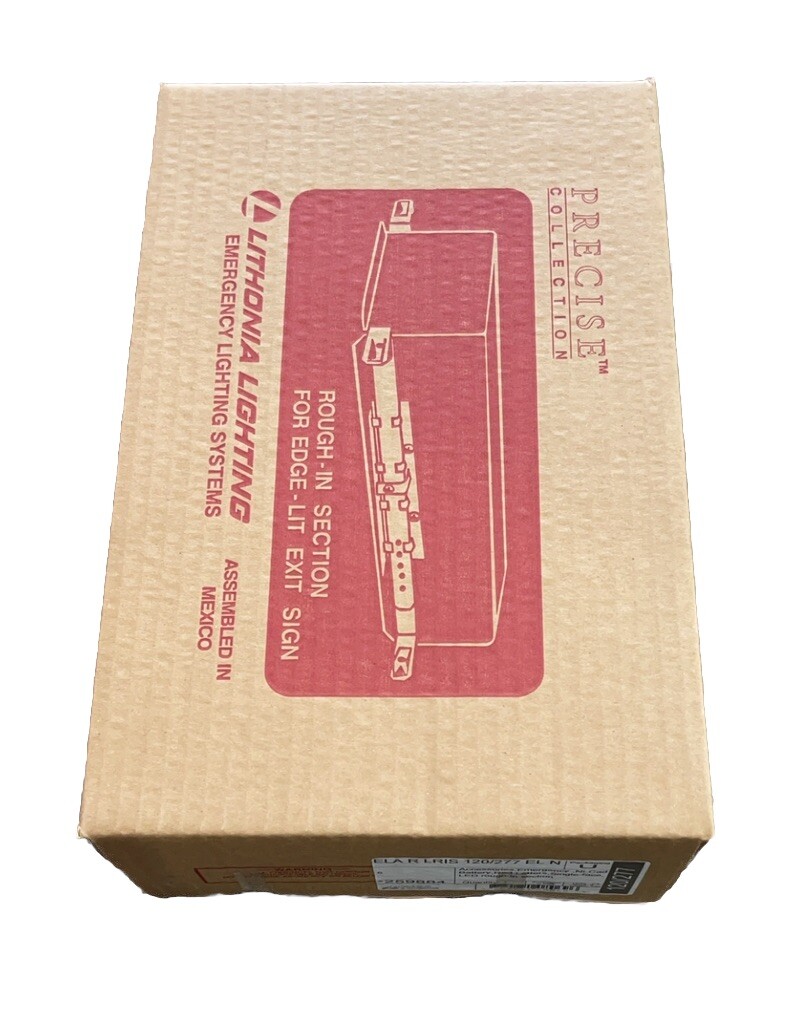 🔥Lithonia Lighting ELA-R-LRIS-120/277-EL-N (ELARLRIS120277ELN) LED Exit Sign Ro