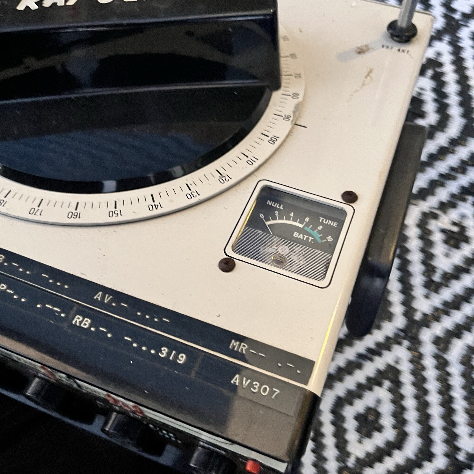 Ray Jefferson Radio Direction Finder RDF Model 6140 Nice Shape UNTESTED