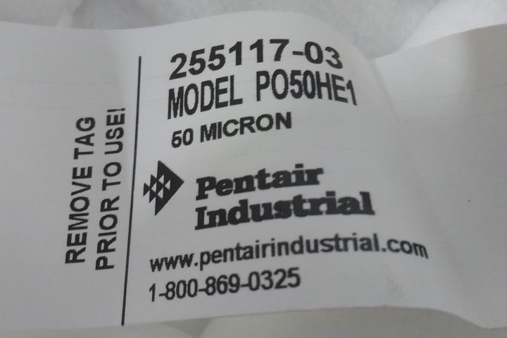 Pentair 255117-75 10 Pk 7 In Overall Diameter 50 Micron 1 Trade Size Filter Bag