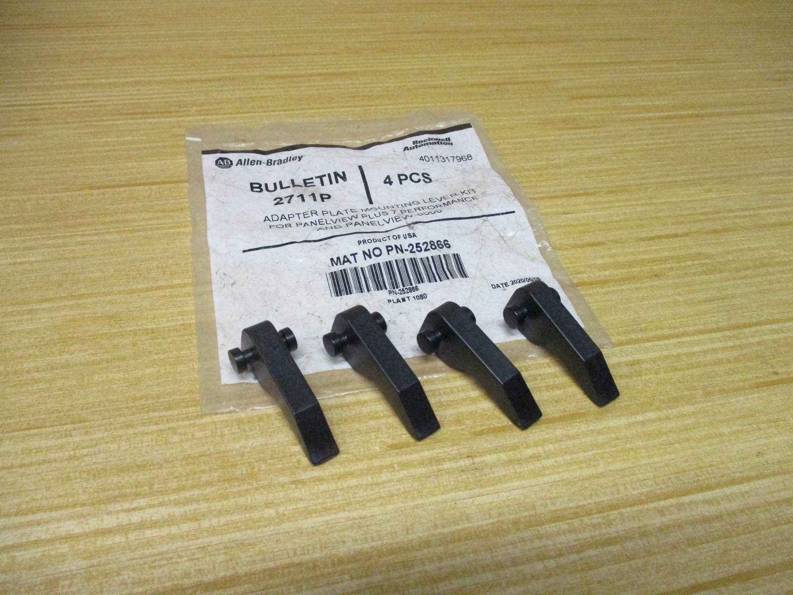 Allen Bradley 252866 Adapter Plate Lever Kit 2711P