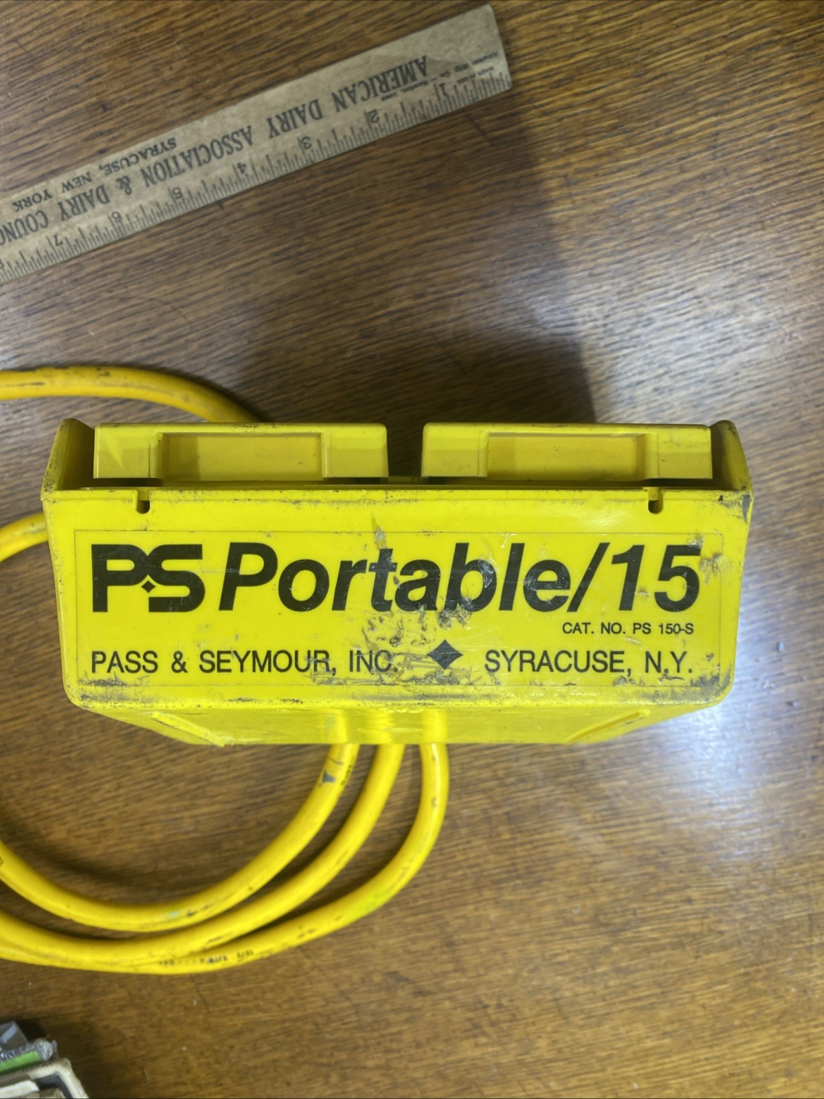 Tested Working PASS & SEYMOUR PS150-S 15A Portable GFI Outlet 6’ Extension Cord