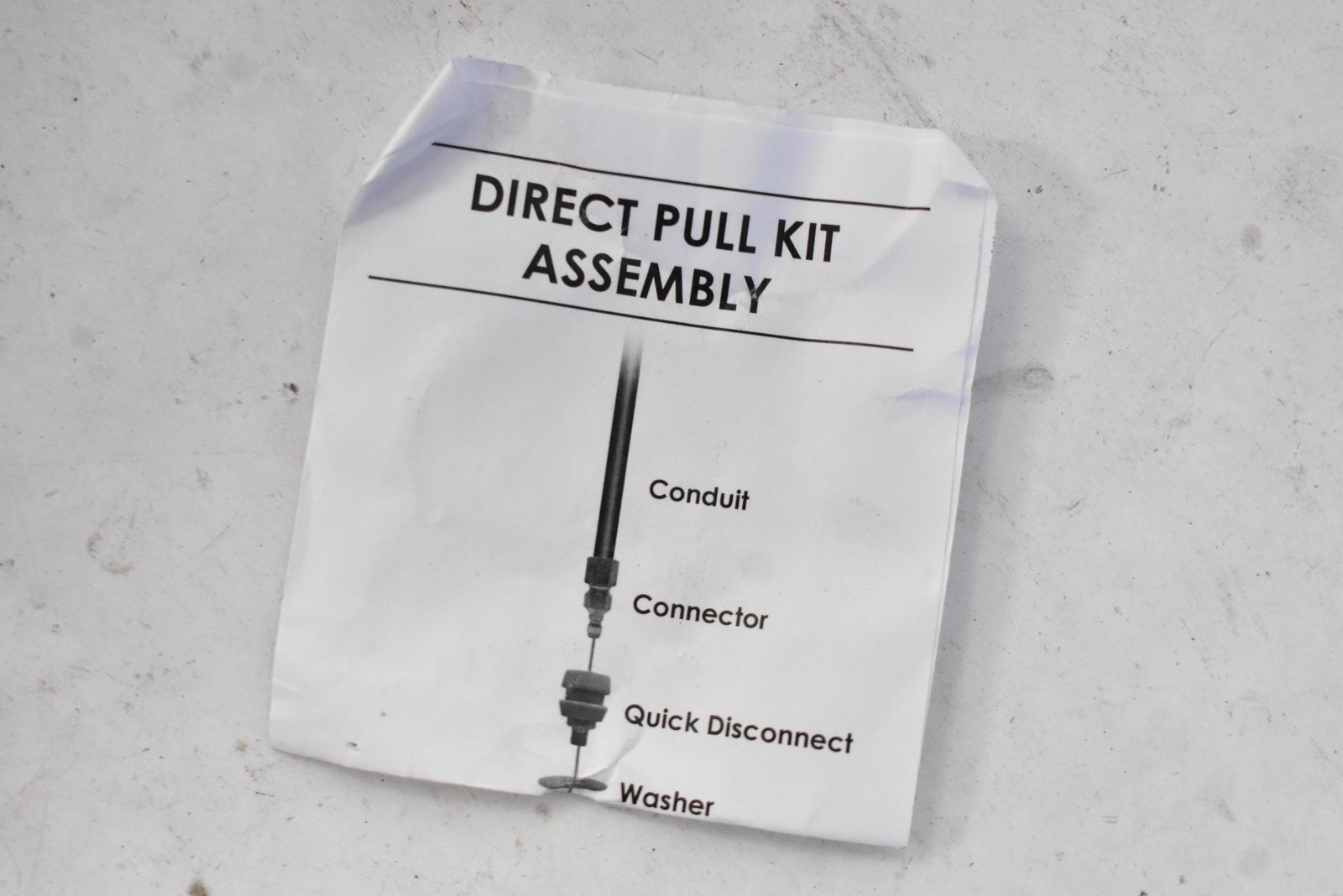 Wire Wizard Direct Pull Kit Assembly Quick Disconnect Conduit Connector