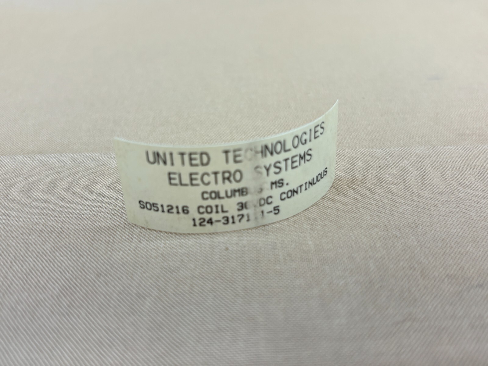 Lot of 3x United Technologies S051216 Solenoid Electro Systems