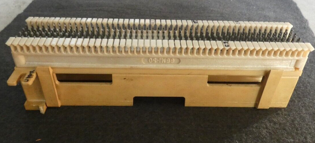 Siemon Co 66MI-50 50 Pair Punch Down Patch Panel Telco Termination Block