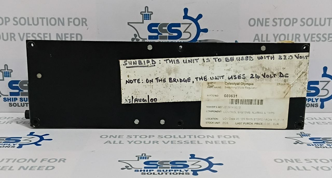 Fabrimex SRN 5030-S Switching Mode Regulator With PCB Board 20 2814 501B