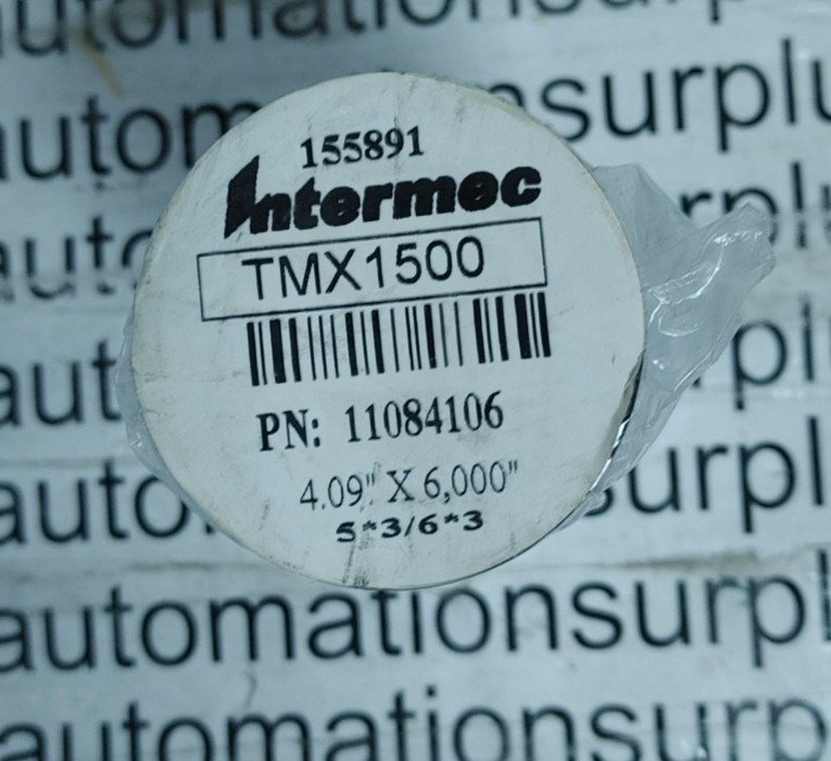 INTERMEC TMX1500 WAX RIBBON 4.09″x6000″ NEW!! WOW!!