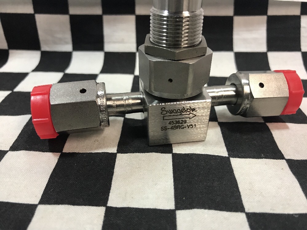 Swagelok Bellow Seal Valve 1/4″ FVCR, SS-4BRG-V51, SS4BRG, Shipsameday, #K50