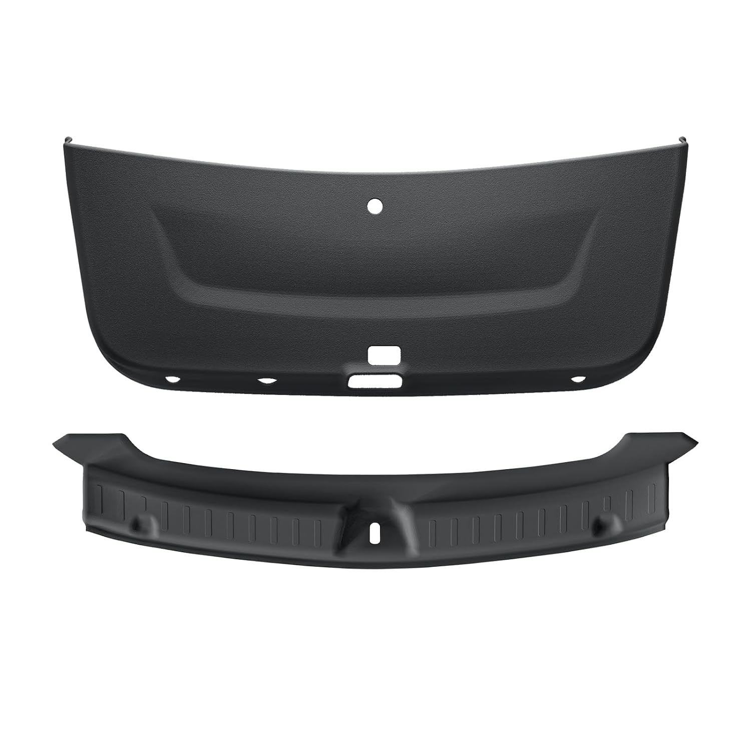 2PCS Trunk Tailgate Mat & Rear Bumper Guard for Tesla Model Y Juniper 2025 2026