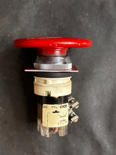 BACO AC11 EMERGENCY STOP PUSHBUTTON ($16 OBO)